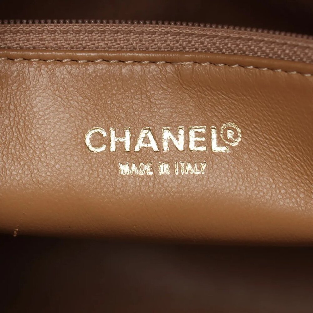 Chanel Re-release Caviar Skin Tote bag Beige Gold Metal Fittings - Picture 11 of 14
